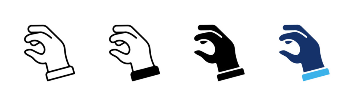 Grab icon sheet multiple style collection