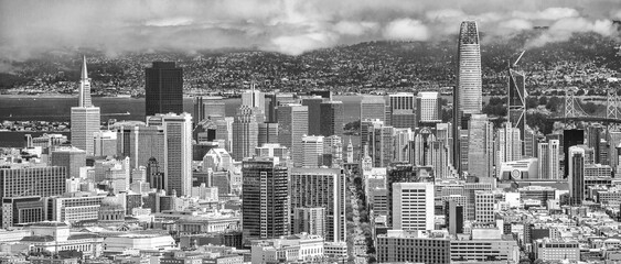 San Francisco skyline from Twin Peaks Reservoir