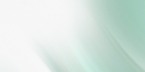 White and light mint green abstract texture with diagonal flow
