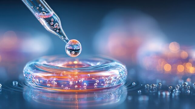 Chemical research laboratory concept highlighting experimental accuracy.