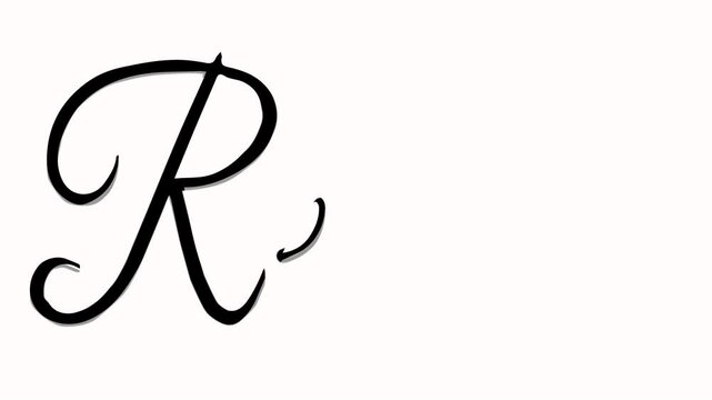 A stylized, animated text 'Reunion' in a elegant script font against a clean white background with a subtle motion effect.