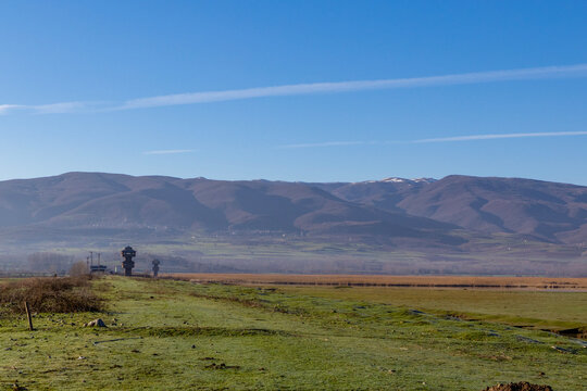 Landscape photograph taken at Tokat Kaz Lake in Turkiye.