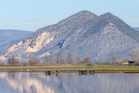 Landscape photograph taken at Tokat Kaz Lake in Turkiye.