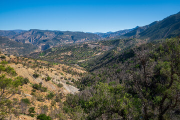 Paradise Valley in Morocco near the city of Agadir