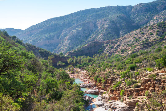 Paradise Valley in Morocco near the city of Agadir