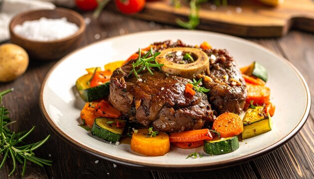 Italien &ndash; Osso Buco mit Ofengem&uuml;se