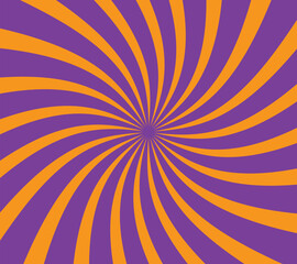 Obraz premium Swirling Purple and Orange Rays: A Vibrant Abstract Background Pattern