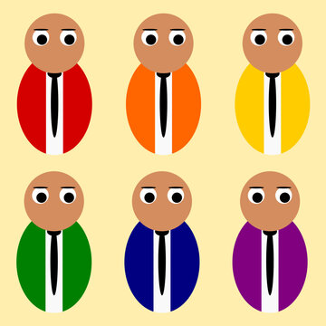 Robaki w garniturach