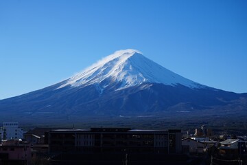 Mount Fuji Snow covered 
