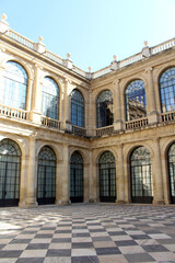 Fototapeta premium Archivo General de Indias Facade August 2024 Windows and tiles