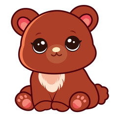 Fototapeta premium Bear Sticker