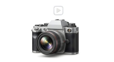 Colorful 3D puzzle pieces with business icons for synergy and problem solving