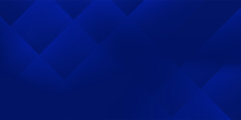 Obraz premium Abstract Dark Blue Background with Geometric Diamond Square Layers. Modern Professional Vector Design for Corporate Branding, Business Presentation Backdrop, Web Header, and Minimalist Marketing.