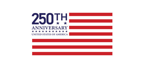 Obraz premium United States of America 250th Anniversary Celebration