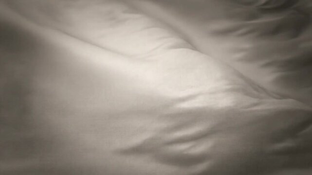 Soft Fabric Texture with Gentle Folds and Shadows.