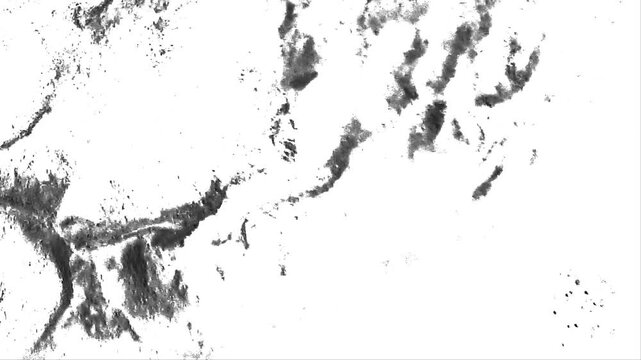 Grain Noise Stop Motion Animation Overlay with Vintage Film Texture and Dust Effect