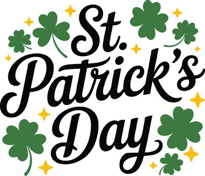 St. Patrick's Day shamrocks celebration green