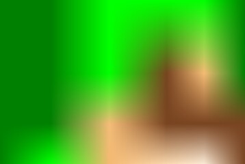 Fototapeta premium Abstract green and colorful background with bokeh features a smooth gradient design and glowing light patterns for a bright motion blur texture backdrop