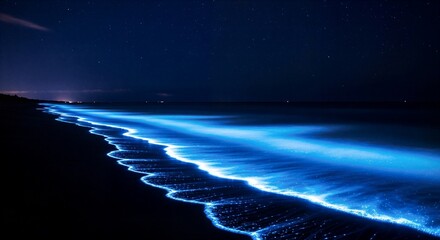 Peaceful Night Beach