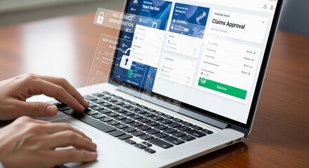 Insurance Management Platform with Secure Claim Approval Workflow and User-Friendly Interface