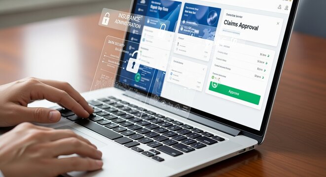 Insurance Management Platform with Secure Claim Approval Workflow and User-Friendly Interface