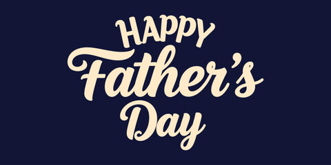 Happy father's day greeting card