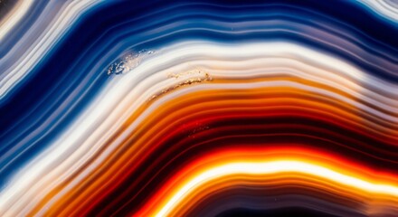 Obraz premium Abstract Colorful Agate Stone Pattern Agate Stone Abstract Colorful Pattern Natural Texture. Concept featuring agate, stone, abstract, colorful, pattern for professional commercial design.