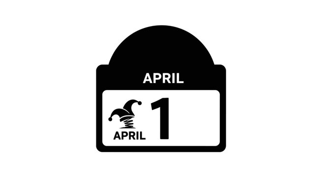 April 1 calendar icon date.