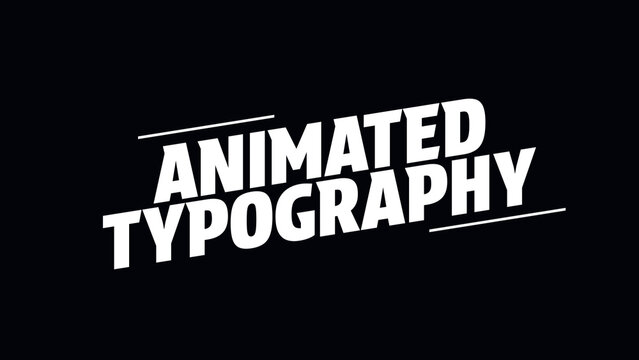 Animated Typography