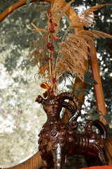 Fototapeta premium vase-interior detail