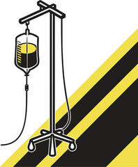 illustration of a swing