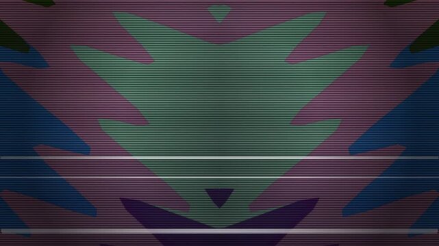 Abstract Geometric Shapes in Motion Graphics.
