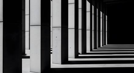 Modern architecture abstract image with shadows and light, geometric pattern and design , modern corporate concept, abstract texture background, copy space