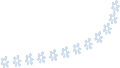 Lovely Colorful Flowers Elements Decoration