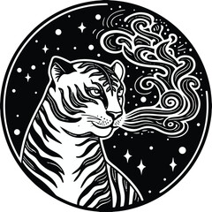 A peaceful sunset over a quiet beach with soft waves