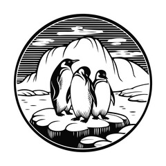 A peaceful sunset over a quiet beach with soft waves