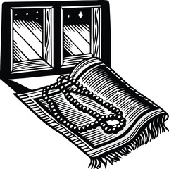 A peaceful sunset over a quiet beach with soft waves