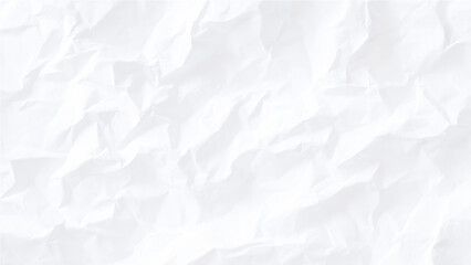 Obraz premium White crumpled paper texture background