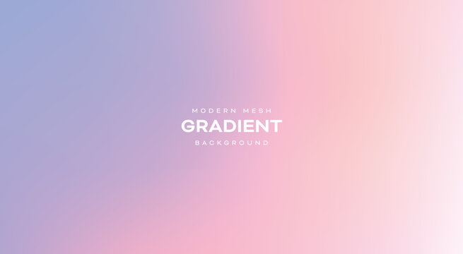 Abstract soft lavender pink mesh gradient background, vector illustration design.