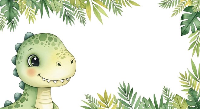 Editable dinosaur background
