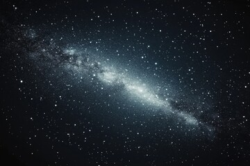 Fototapeta premium Majestic celestial scene of a star-filled galaxy