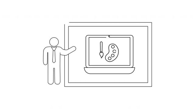 Presentation of Digital Art - A Conceptual Outline.