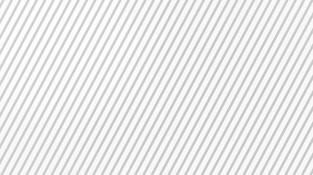 Abstract white diagonal stripes background, minimal clean striped shape loop animation, simple elegant luxury geometry pattern design motion graphic, modern seamless business presentation backdrop