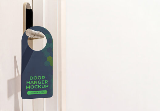 Door Hanger Mockup 04