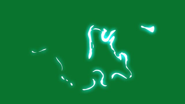 Electric lightning, animated bolt strikes, lightning storm, glowing doodle burst on green screen, shining flash explosions, 2D  FX lightning storm animation, white light force effect. 4k video