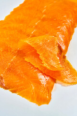 Salmon fillets, sea cucumber, and other seafood delicacies