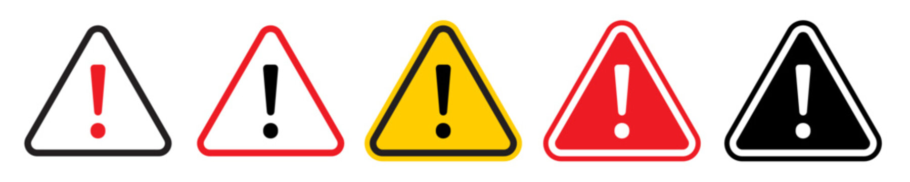 Caution sign. yellow danger warning vector. attention alert symbol. triangle clipart for toxic chemicals beware. vector icon for safety advisory. general caution sign indicate precaution prevention.