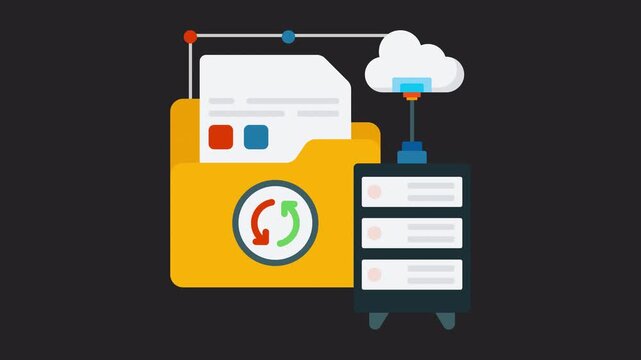 Folder Sync  Motion Graphic Rendering with Transparent Alpha Channel