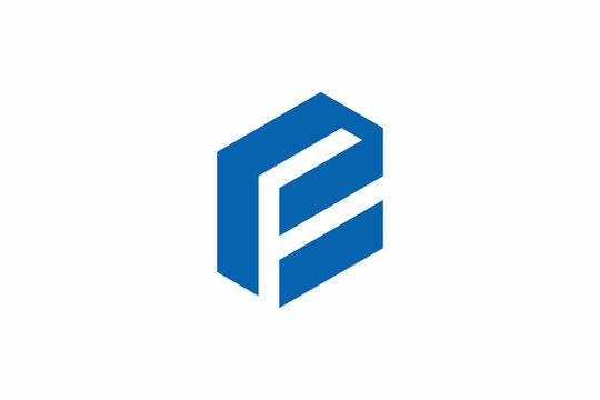 Letter FP Box or Building Logo 