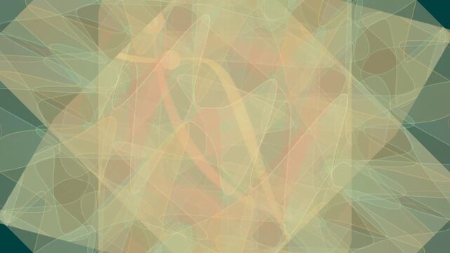 Abstract Geometric Shapes in Motion Background.